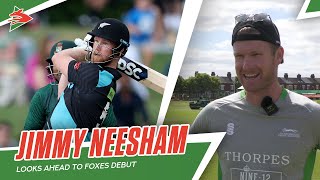 "KEEN TO CONTRIBUTE" | Jimmy Neesham Excited For Leicestershire Stint 🚀