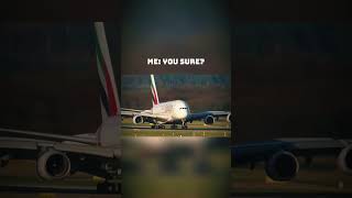 🗣️:"The A380 is not even that big" "you sure" #shorts #aviation #a380 #edit