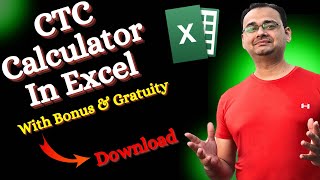 CTC Calculator In Excel With Bonus & Gratuity (FREE Download)🔥