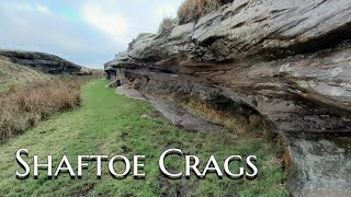 Shaftoe Crags from the air - Northumberland Mountains Views Nature Mindset Hiking Climbing