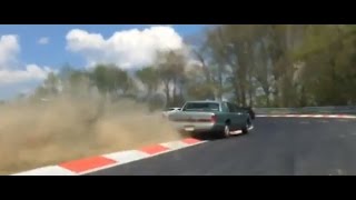 Almost crash Lincoln 07.05.2016 nurburgring nordschliefe Green hell driving days 2016