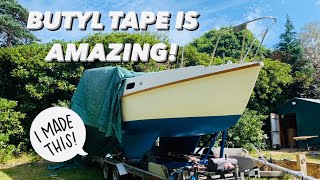 Installing Some Deck Hardware On My Sailboat! Sailing Meraki | Ep.20