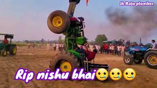 निशु देशवाल death sa पहले का विडिओ  Rip nishu deshwal accident live accident #nishudeswal #rip