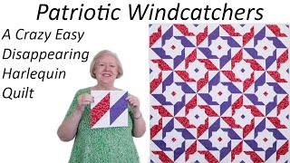 Crazy Easy Disappearing Harlequin Windcatcher