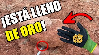 Encuentro PEPITAS de ORO cerca de una MINA ABANDONADA | Detección Metálica de TESOROS