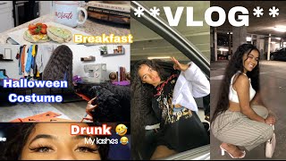 WEEKLY VLOG | COVID19 + DIY OUTFIT + DRUNK AFTER DT (LOLL) + QUICK BREAKFAST + HALLOWEEN COSTUME