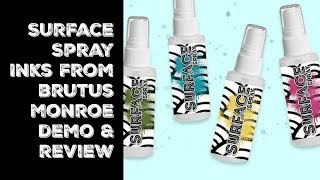 Brutus Monroe Surface Sprays Demo & Review