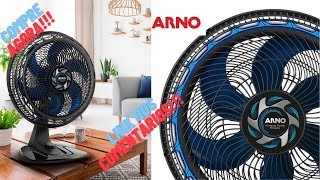 COMPRE AGORA!!! Arno, VB40, VE3500B1, Ventilador de Mesa Desmontável Arno Xtreme Force Breeze 40cm