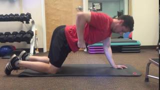 Mid Back Mobility: Thoracic rotation with band