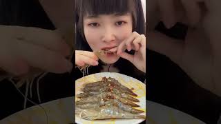 ASMR Eating, Eating Snail and Shrimp