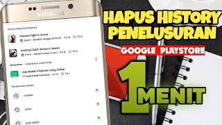 Cara hapus history pencarian di Google PlayStore terbaru 2024