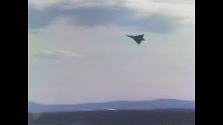 RAAF Mirage 3 Aerobatic Display 1985