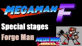 Mega Man F-Resurrection Forge Man - 洛克人製作大師 Mega Man Maker