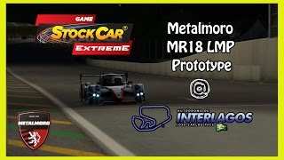 Game Stock Car - Metalmoro MR18 (Brazilian 450hp LMP Prototype) @ Interlagos (Night-Day) 60FPS