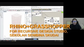 Recursive Studio's 2nd Rhino+Grasshopper Workshop, Sekolah Senibina Skudai