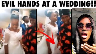 CAUGHT ON CAMERA!!! Why Nigerian Wedding couples NEED to be more CAREFUL