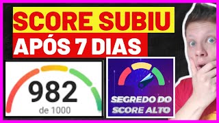 🔴Como AUMENTEI MEU SCORE de 100 Para 982 pontos no SERASA ? O SEGREDO Do SCORE ALTO!!!