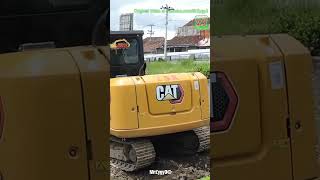 Mini Excavator CAT Excavating Dirt #shorts #excavator #miniexcavator #alatberat #excavation #digger