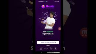 2022 KA BEST EARNING AAP  RUSH APP se Kaise paise kamane ! SPIN KARO AUR PAISE DIRECT 🏦 ! #rushgame