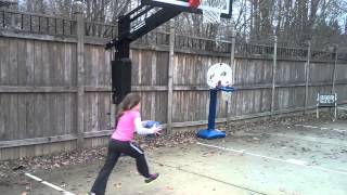 Nicole's reverse layup