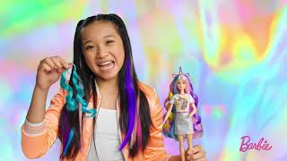 BARBIE® FANTASY HAIR™ DUKKE | Dansk | Barbie