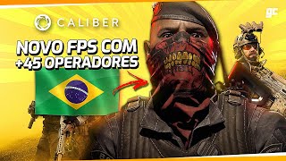 *NOVO* FPS REALISTA de FORÇAS ESPECIAIS e CUSTOMIZAÇÃO ABSURDA! - Caliber