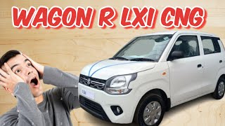 Wagon R LXi CNG 2024 full detail review ❤️❤️|| Base model wagon r 👍👍