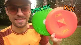 Frisbee Challenge - SCORE DISC VS. XDISC