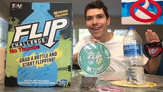 No Thumb’s Bottle Flip Challenge (IMPOSSIBLE)