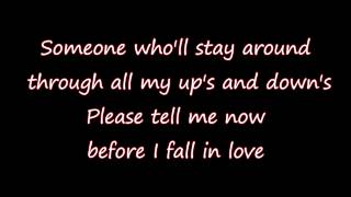 Coco Lee - Before I Fall In Love (lyrics)