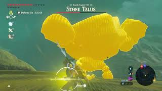 Stone Talus The Legend of Zelda Breath of The Wild