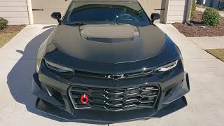 I can't believe how many scratches are on my 2020 Camaro ZL1 1LE. I have to get this fixed today