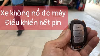 Xe Ô Tô Không nổ máy | Điều Khiển Hết pin | Ô Tô Cũ