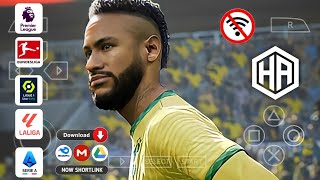 DONWLOAD EFOOTBALL 24 PES PPSSPP UPDATE TRANSFER NEW TEXTURE GRAPIC HD