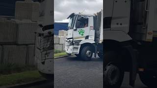 Panda Big Bite driving off #garbagetruck