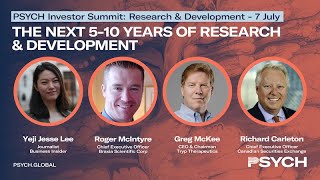 PSYCH Investor Summit: Research & Development - Richard Carleton, Greg McKee + Roger McIntyre