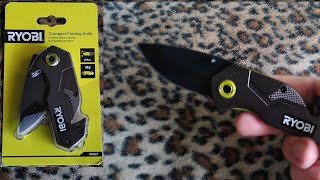 Ryobi Compact Folding Knife RFK25T Nóż składany ze zbijakiem do szyb