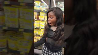 she got scared lol #funny #tiktok #magic #Walmart #youtube #shorts