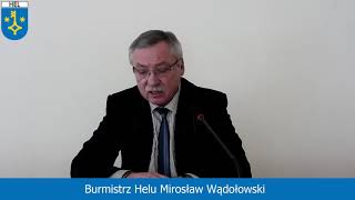 Wypowiedź Burmistrza Helu w sprawie czasowego ograniczenia wjazdu na Półwysep Helski - 23.03.2020 r.