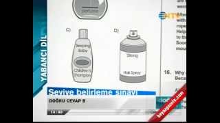 2012 SBS İngilizce Soru Çözümleri Video