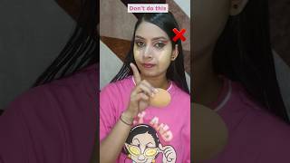 Makeup Base Mistake😱😱😱  | Foundation Mistakes to avoid ☹️☹️☹️  #shorts #viralshorts #makeuphacks