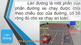 Phần Đường Xe Chạy - Làn Đường - Khổ Giới Hạn Của Đường - Đường Phố