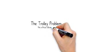 Whiteboard Animation - The Trolley Problem [explained in short]