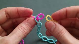 WHY I did it 🤔 An interesting way to make a beaded bracelet 😍😍😍