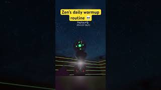 Zen’s daily warmup routine 💀😮‍💨 #rocketleague #rocketleagueclips #gaming