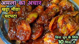 इतना चटपटा की देखते ही मुंह में पानी आ जाएगा | | Ambra ka achar | Ambra ka Instant achar