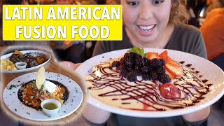 AMAZING Latin American Fusion Food Experience! FOOD, DRINKS & COFFEE