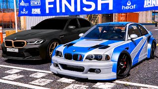 УЛИЧНЫЕ ГОНКИ НА ЛЕГЕНДАРНОЙ ЗАРЯЖЕННОЙ BMW M3 E46! ОНА МОЖЕТ! РОЗЫГРЫШ ДОНАТА! BLACK RUSSIA MOBILE