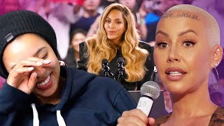 Amber Rose SHADES Beyonce at Kamala's rally | Solange is CHRONICALLY ill | Reaction