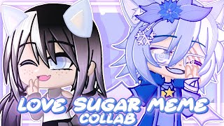 LOVE SUGAR || Collab w/@kittychip || Gacha Animation Meme